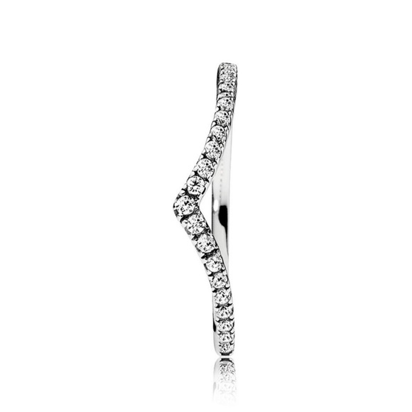 SHIMMERING WISH Cubic Zirconia Sterling Silver 925 Ring by Pandora🤍 - Picture 14 of 16